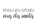 Faire-part Mariage Belarto - Yes We Do - 728008