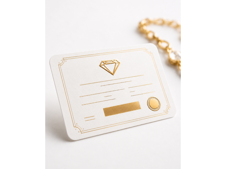 Certificats dauthenticité bijouterie